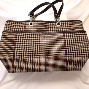 Ralph Lauren Plaid Tote
